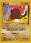 Pokemon Diglett 52/82 Team Rocket Unlimited