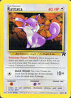 Pokemon Rattata 66/82 Team Rocket Unlimited