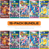 Pokemon Chinese Booster Pack Bundle (15 Packs)