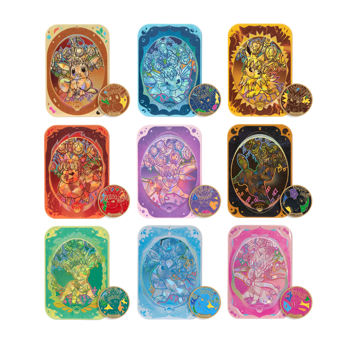 Pokemon Terastal Grand Crystal Gathering Eeveelutions Collection Gift Box (Simplified Chinese)