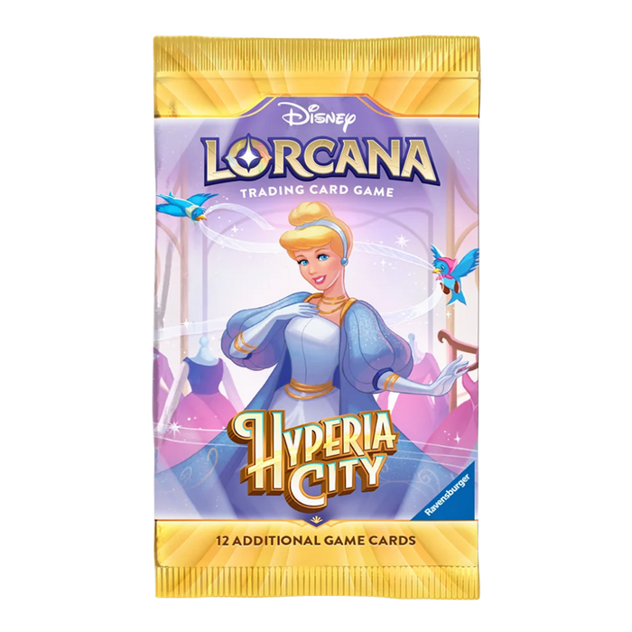 Disney Lorcana Hyperia City Booster Pack