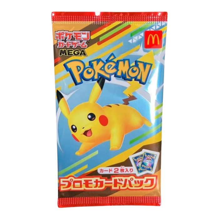 Pokemon McDonald's Promo Japanese Pack (2025)﹒