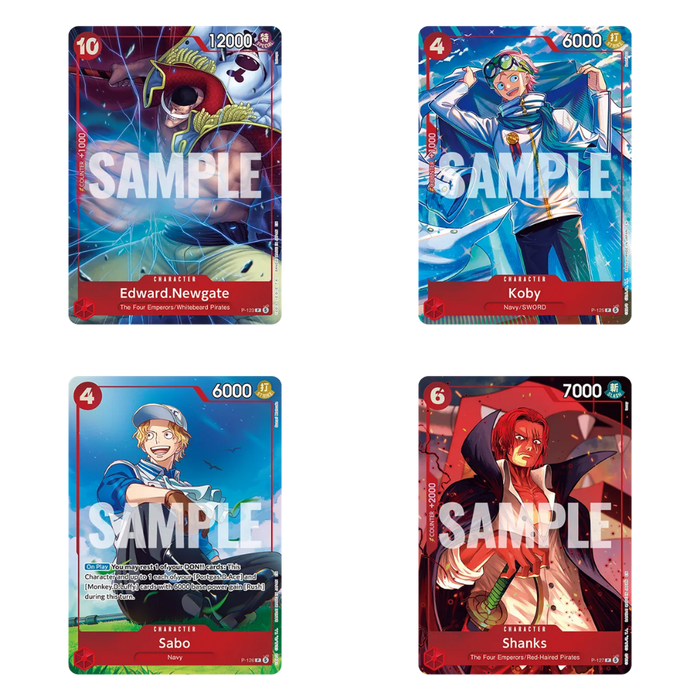 One Piece Premium Card Collection Best Selection Ace & Sabo & Luffy