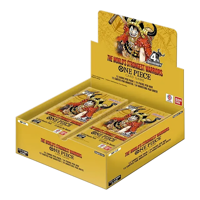 One Piece OP-17 The Worlds Strongest Warriors Booster Box (English)