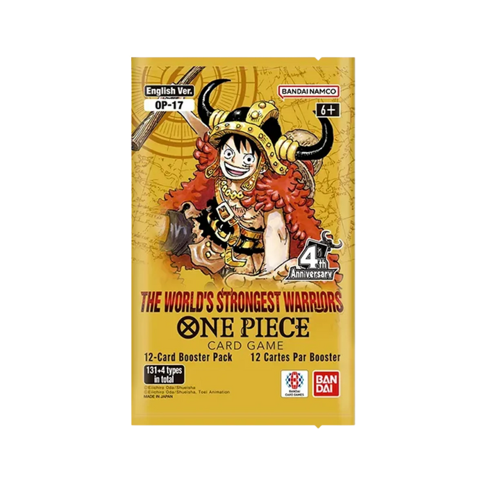 One Piece OP-17 The Worlds Strongest Warriors Booster Box (English)