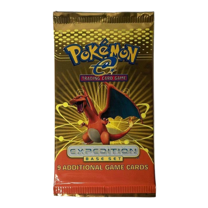 Pokemon Expedition Base Set E-Series Booster Pack (Unweighed) (Charizard Artwork)﹒