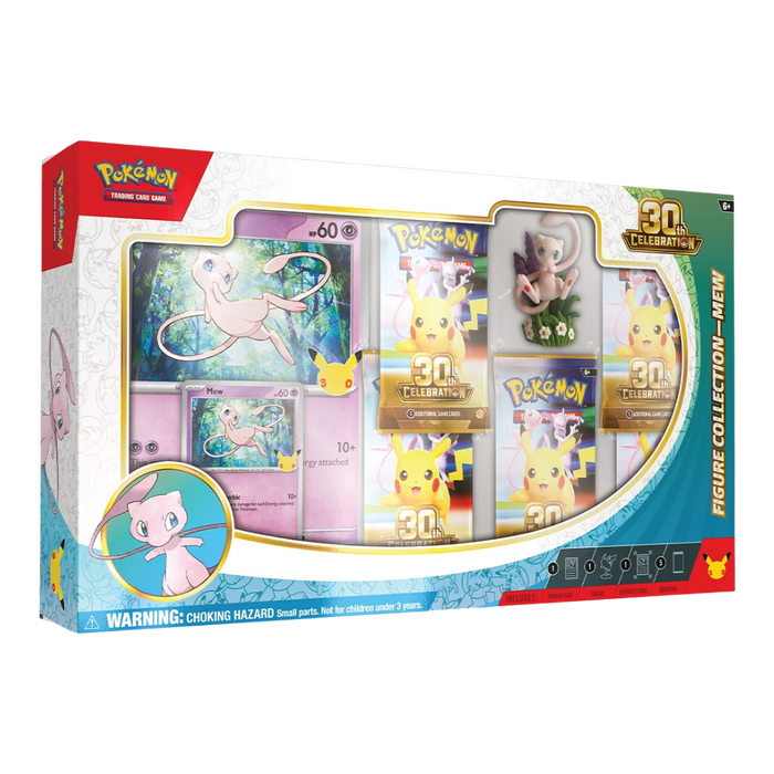 Pokemon 30th Celebration Mew Figure Collection Box