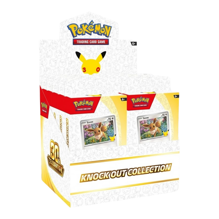 Pokemon 30th Celebration Knockout Collection Sealed Display