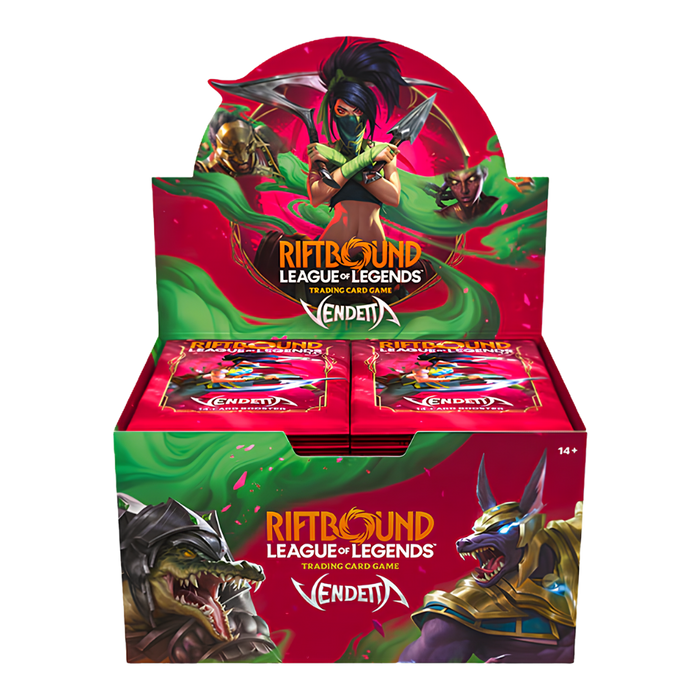Riftbound League of Legends Vendetta Booster Box (24 packs)