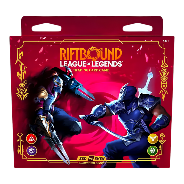 Riftbound League of Legends Vendetta Showdown Decks (Zed vs Shen)