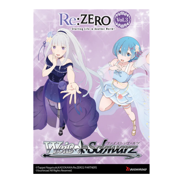 Weiss Schwarz Re:ZERO -Starting Life in Another World- Vol.3 Booster Box (12 Packs)