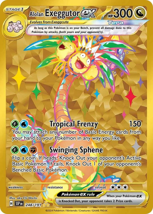 Alolan Exeggutor ex - 248/191 [SV08 - 248/191] - EternaCards