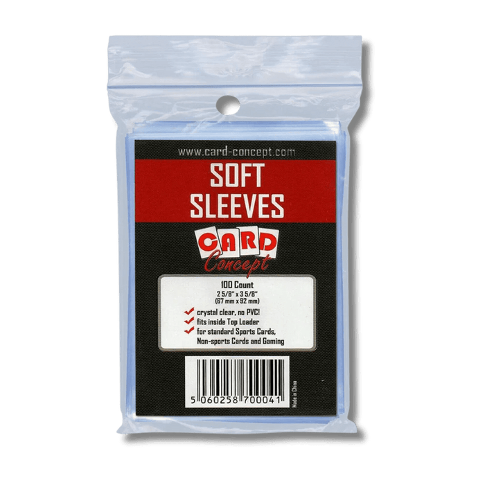 Card Concept Soft Sleeves Standard Size (100 Count) EternaCards Card Concept Soft Sleeves Standard Size (100 Count) EternaCards