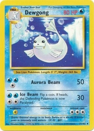 Dewgong [BS - 025/102] - EternaCards