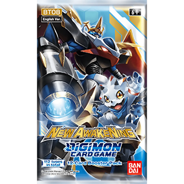 Digimon Card Game: New Awakening (BT08) - Booster Pack - EternaCards