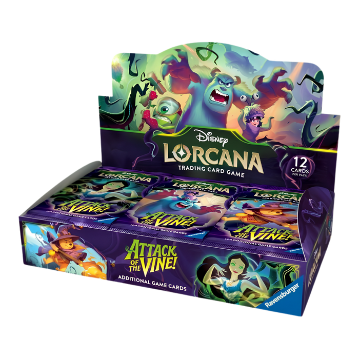 Disney Lorcana Attack of the Vine Booster Box (24 Packs) - EternaCards
