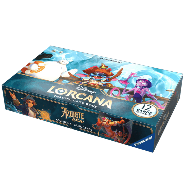 Disney Lorcana Azurite Sea Booster Box - EternaCards