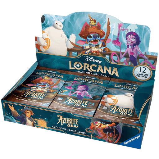 Disney Lorcana Azurite Sea Booster Box - EternaCards