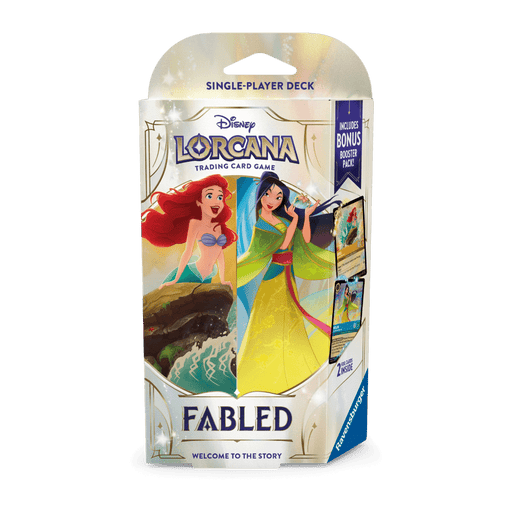 Disney Lorcana Fabled Starter Deck (Ariel & Mulan) - EternaCards