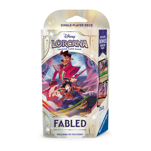 Disney Lorcana Fabled Starter Deck (Max Goof & Powerline) - EternaCards