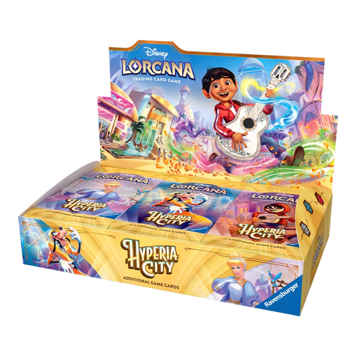 Disney Lorcana Hyperia City Booster Box (24 Packs) - Eterna Cards
