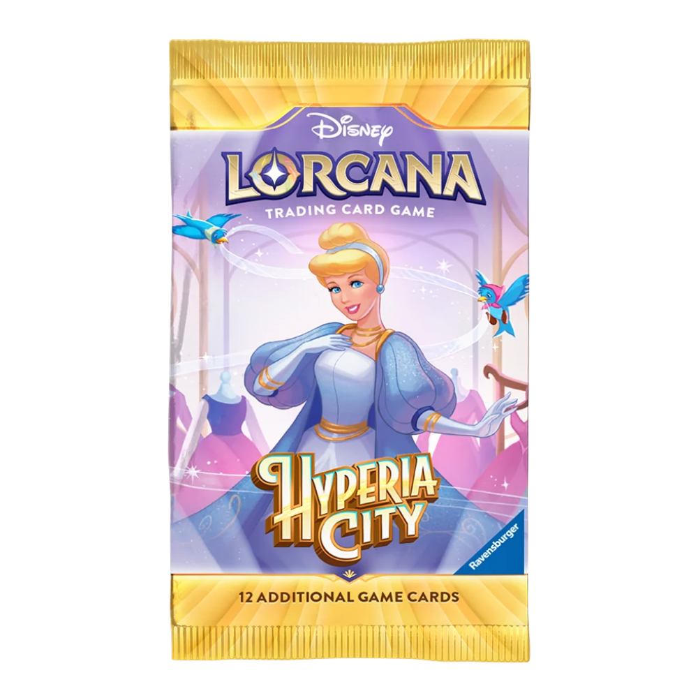 Disney Lorcana Hyperia City Booster Pack - Eterna Cards