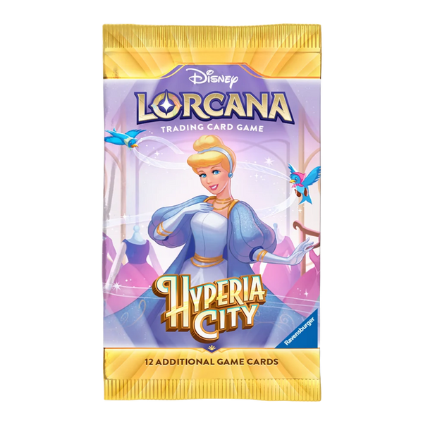Disney Lorcana Hyperia City Booster Pack - Eterna Cards