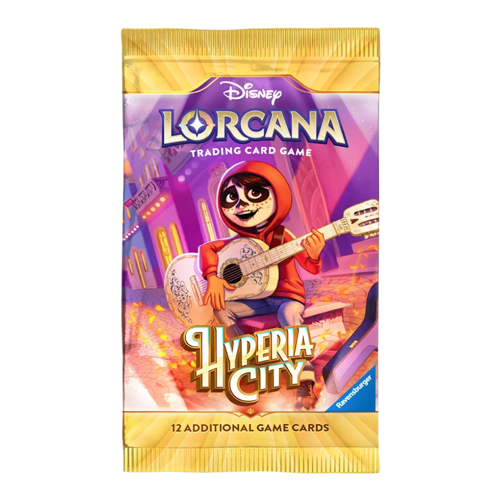 Disney Lorcana Hyperia City Booster Pack - Eterna Cards