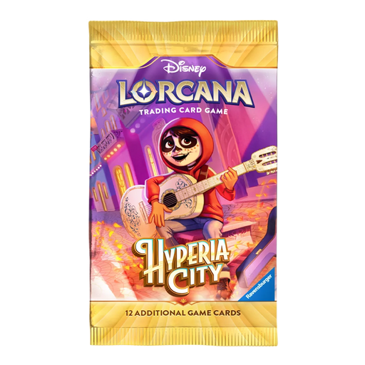 Disney Lorcana Hyperia City Booster Pack - Eterna Cards