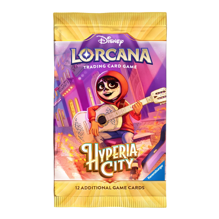 Disney Lorcana Hyperia City Booster Pack - Eterna Cards