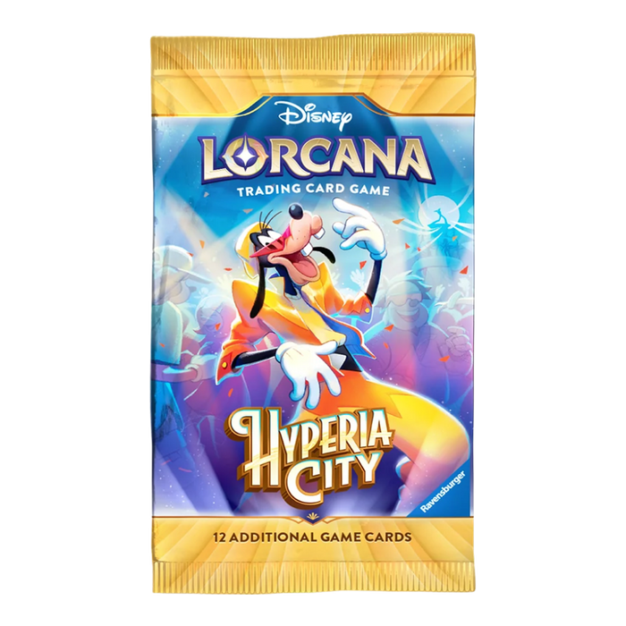 Disney Lorcana Hyperia City Booster Pack - Eterna Cards