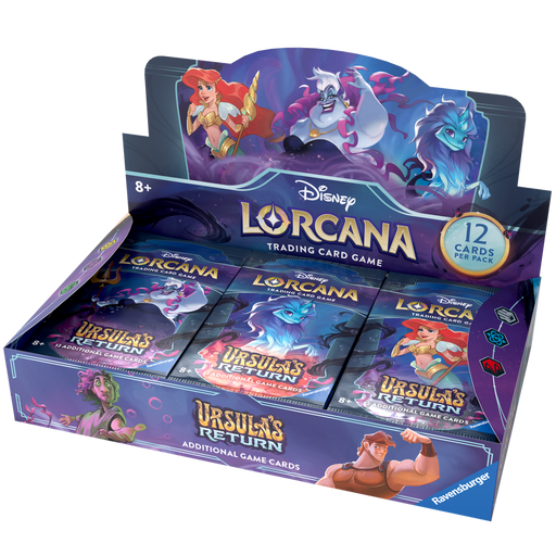 Disney - Lorcana TCG - Ursula’s Return - Booster Box (24 Packs) - EternaCards