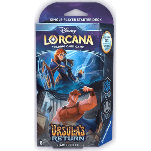 Disney - Lorcana TCG - Ursula’s Return - Starter Deck - Anna & Hercules - EternaCards