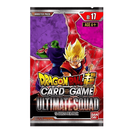 Dragon Ball Super CG: Unison Warrior Series - Ultimate Squad (DBS - B17) - Booster Pack - EternaCards