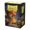 Dragon Shield Dual Matte Standard Size Sleeves - Lightning (100 Pack)