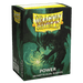 Dragon Shield Dual Matte Standard Size Sleeves - Limited Edition Metallic Power Green (100 Pack) - EternaCards