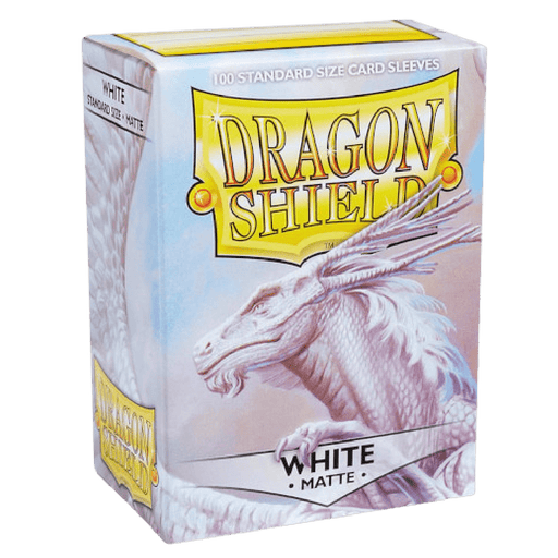 Dragon Shield Matte Standard Size Sleeves - White (100 Pack) - EternaCards