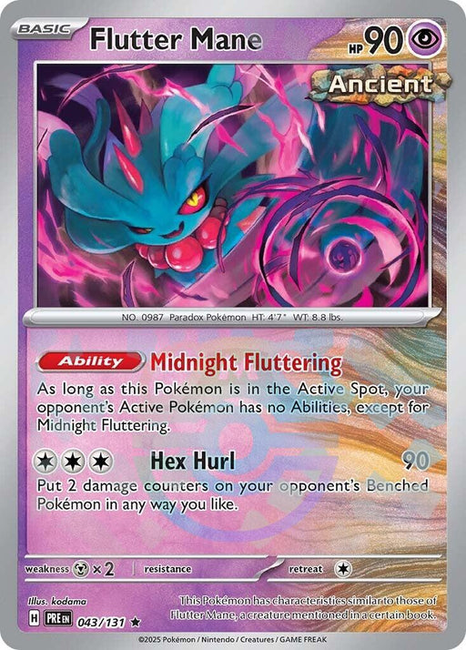 Flutter Mane (Master Ball Pattern) [PRE - 043/131] - EternaCards