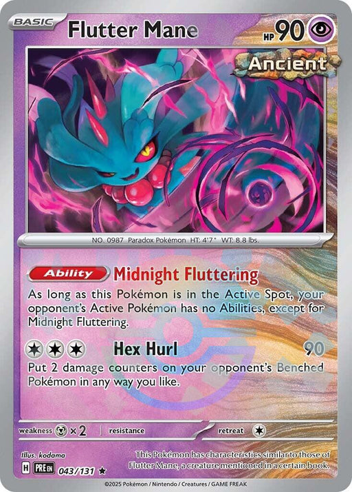 Flutter Mane (Poke Ball Pattern) [PRE - 043/131] - EternaCards