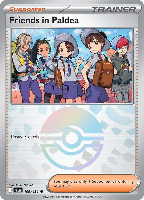 Friends in Paldea - 109/131 (Poke Ball Pattern) [PRE - 109/131] - EternaCards