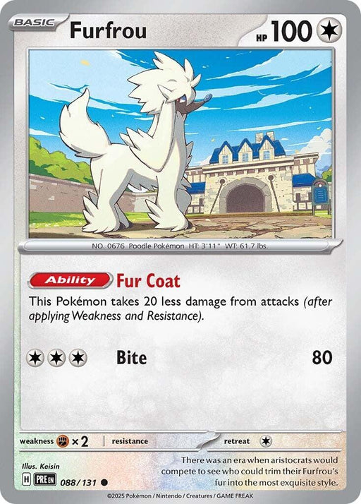 Furfrou [PRE - 088/131] - EternaCards