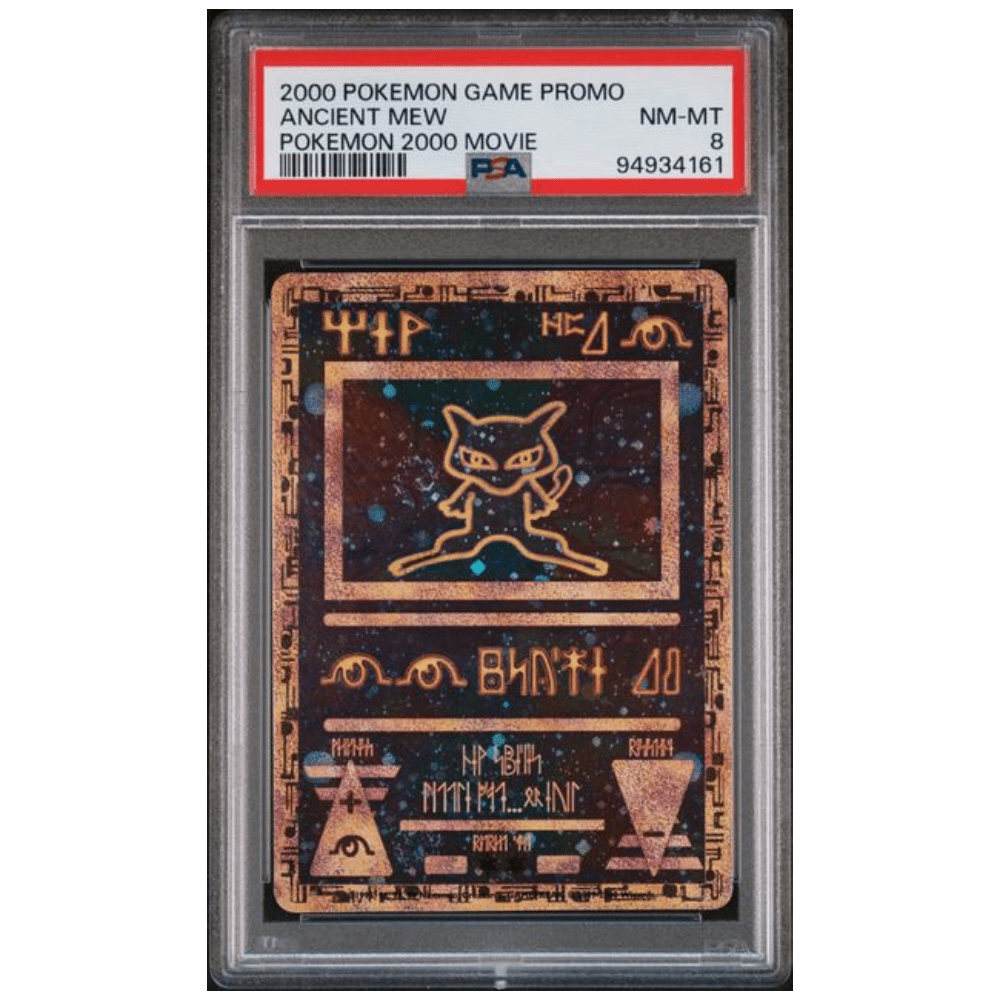 Graded Pokemon Card - Ancient Mew 2000 Movie Promo - PSA 8 EternaCards Graded Pokemon Card - Ancient Mew 2000 Movie Promo - PSA 8 EternaCards