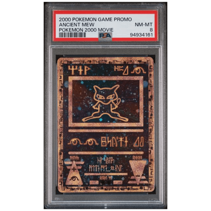 Graded Pokemon Card - Ancient Mew 2000 Movie Promo - PSA 8 - EternaCards