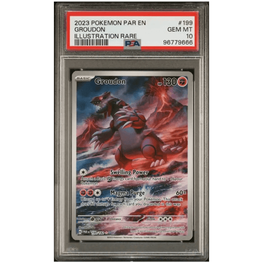 Graded Pokemon Card - Groudon 199/182 - PSA 10 - EternaCards