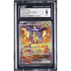 Graded Pokemon Card - Raging Bolt ex 208/162 - CGC 9 (Error)