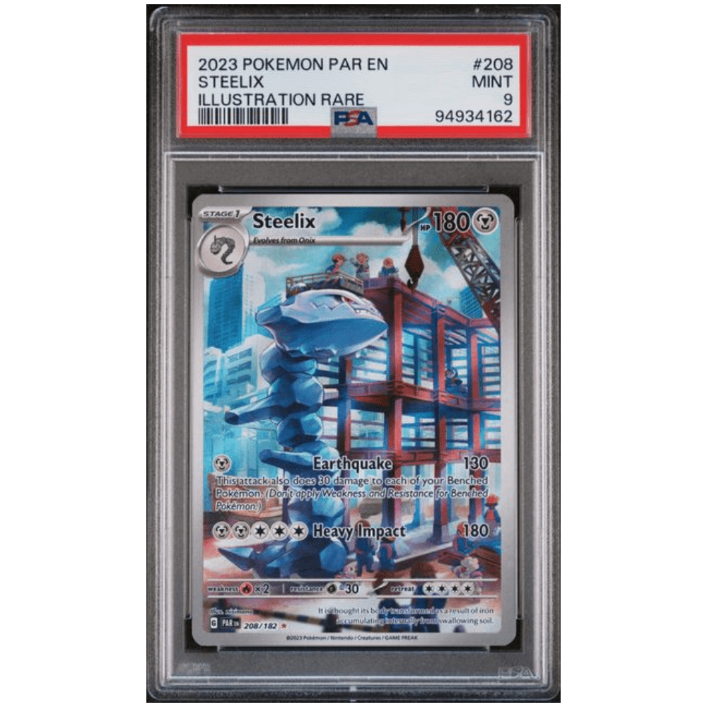 Graded Pokemon Card - Steelix 208/182 - PSA 9 — EternaCards