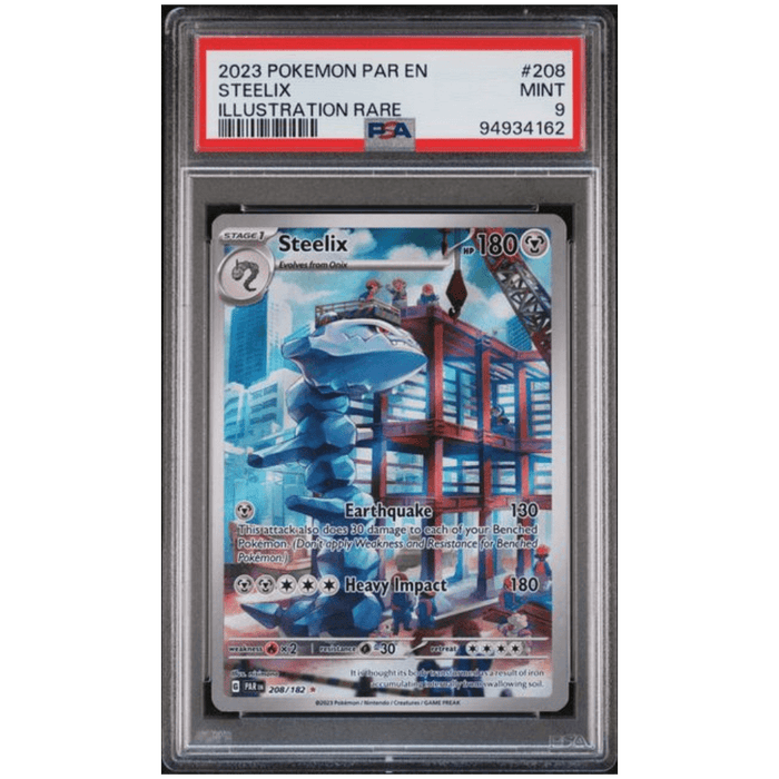 Graded Pokemon Card - Steelix 208/182 - PSA 9 - EternaCards