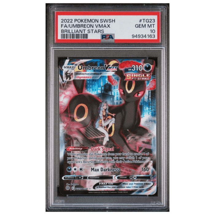 Graded Pokemon Card - Umbreon VMAX TG23/TG30 - PSA 10 - EternaCards