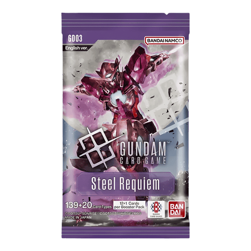 Gundam Steel Requiem GD03 Booster Pack - EternaCards