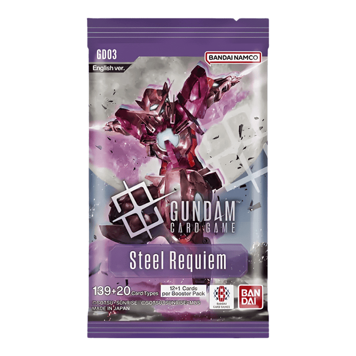 Gundam Steel Requiem GD03 Booster Pack - EternaCards